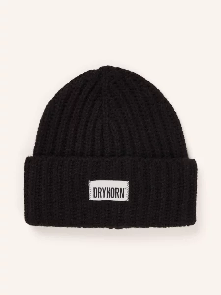 Drykorn Czapka Eani schwarz czarna