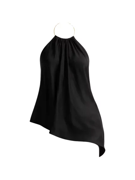 Bluză Cynthia Rowley negru
