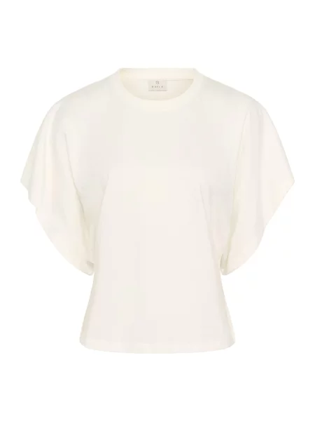 Kaffe Tricou KAstormy natural alb