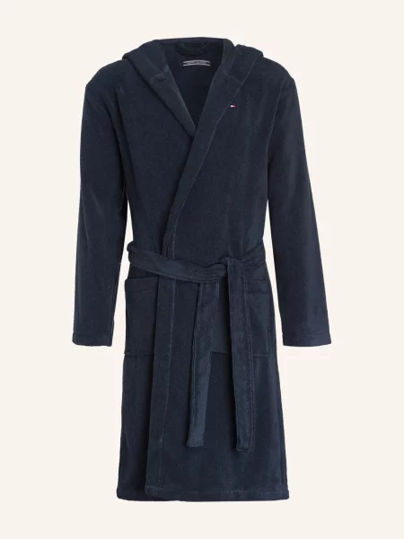 Tommy Hilfiger Szlafrok blau granatowy