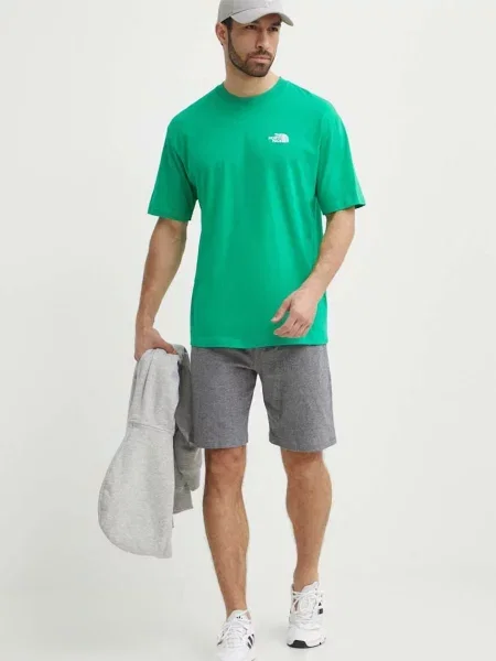 Kratka majica The North Face Essential zelena
