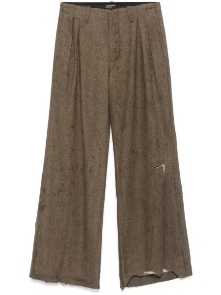 Široké kalhoty Enfants Riches Déprimés hnědé