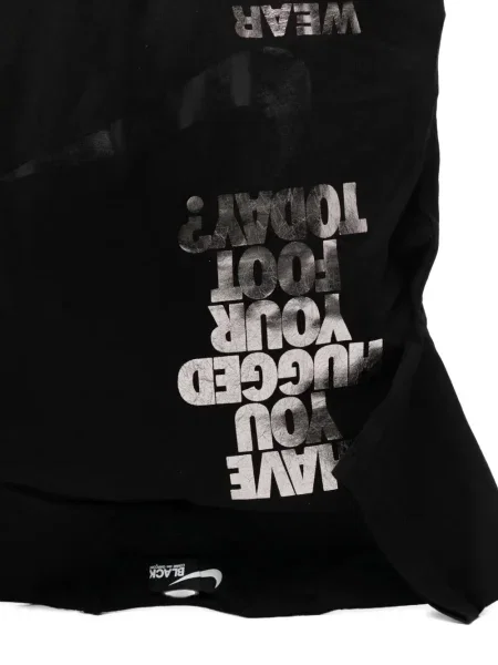 Geantă Black Comme Des Garçons cu imagine negru