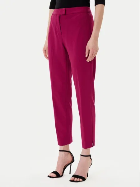 DKNY Chinosy bordowy