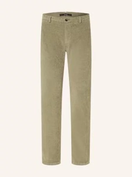 Windsor. Chinosy Z Aksamitu Cino Slim Fit gruen
