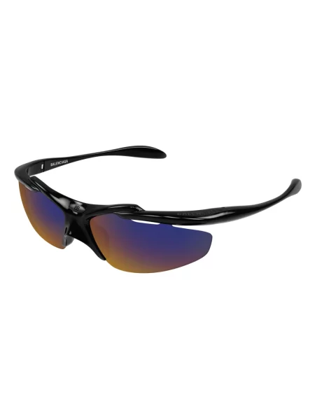 Balenciaga Akcesoria unisex Wielobarwność ONE SIZE Turbo D-Fram Okulary czarne