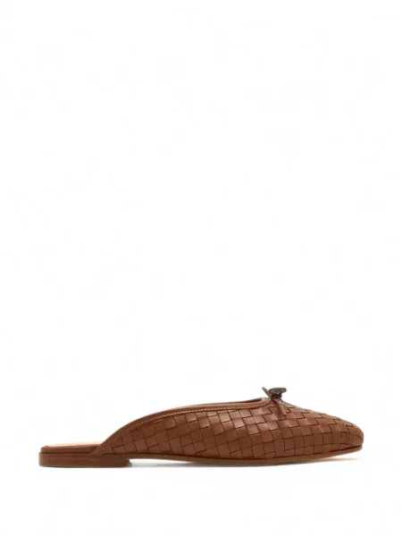 Pantofi loafer Sophique cu funde maro