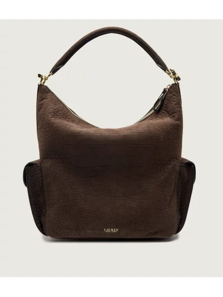 LAUREN RALPH LAUREN Táska Sötétbarna barna