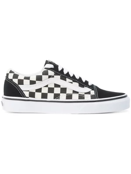 Sneakerși Vans în carouri negru