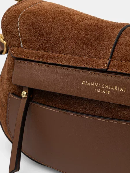 Замшевая сумка через плечо Gianni Chiarini