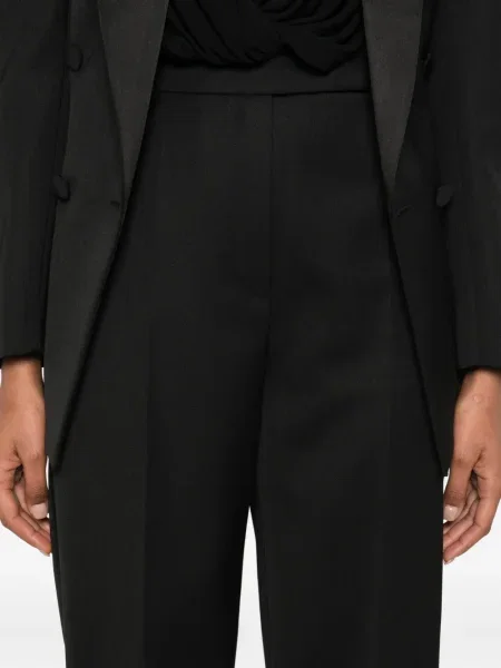 Pantaloni Nissa din satin negru