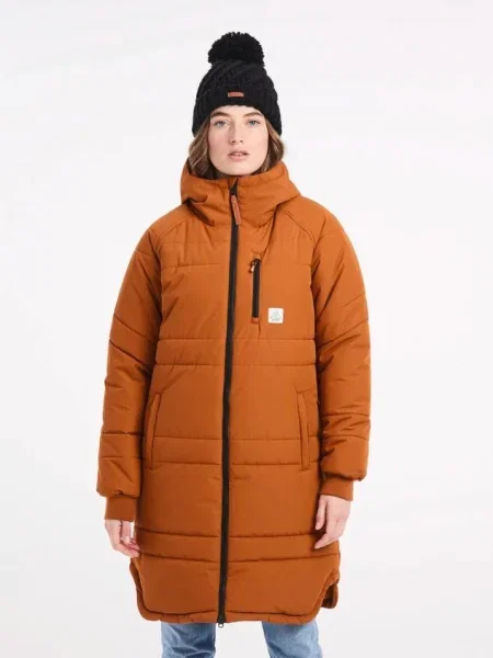 Parka Protest brązowa