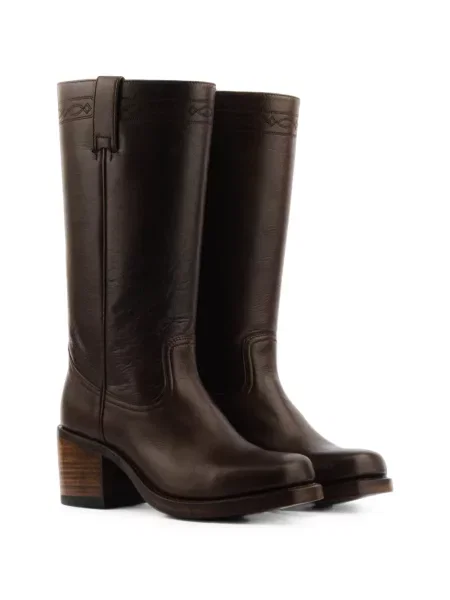 Botine Paul Warmer din piele maro