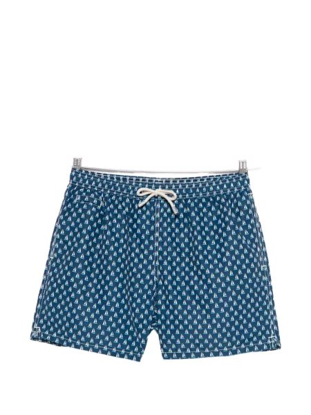 Slip de baie Mc2 Saint Barth cu imagine albastru