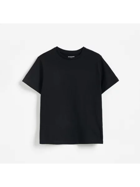 Reserved Tričko slim fit černý