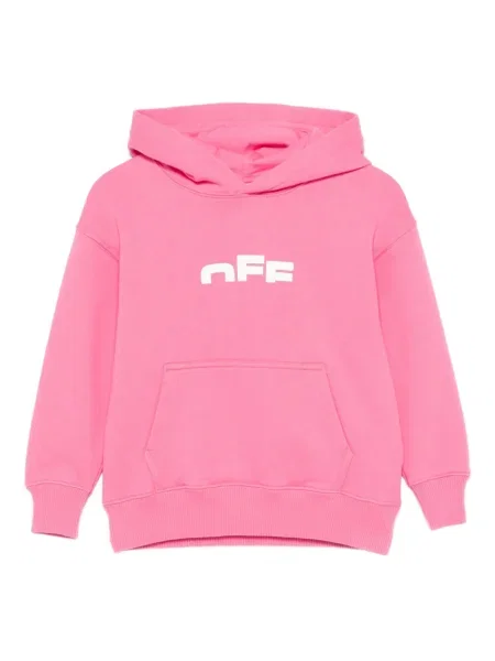 Bluza z kapturem dziecięca Off-white biała