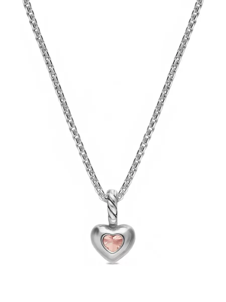 Colier David Yurman cu motiv cu inimi