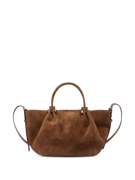 Shopper kabelka Weekend Max Mara hnedá