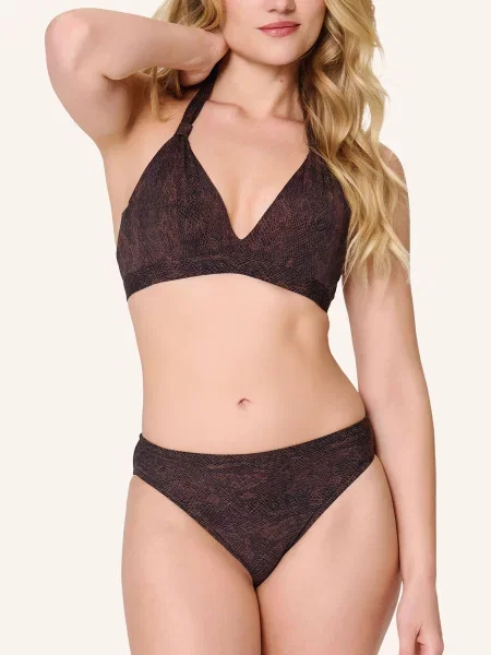 Lingadore Zestaw Bikini Z Wyściełanymi Miseczkami Typu Triangle braun brązowe