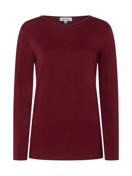 MORE & MORE Tricou bordeaux roșu
