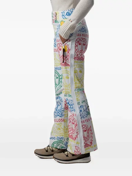 Pantaloni de schi Rossignol cu imagine alb