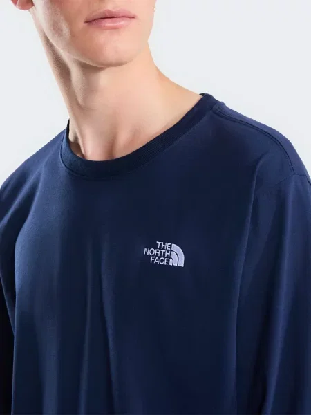 Лонгслив The North Face синий