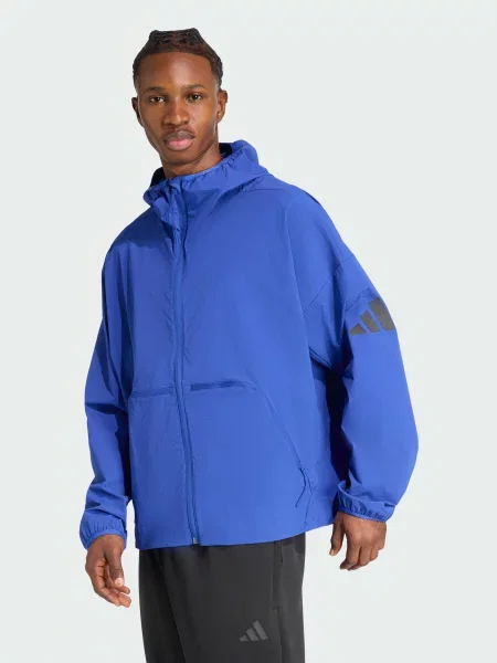 Вітровка adidas MyShelter комбінований верх синій