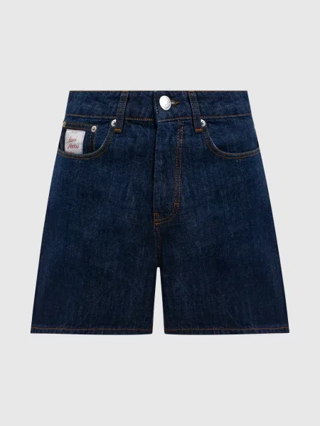 Джинсовые шорты Ami Paris синие