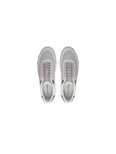Superge Calvin Klein Prime Cupsole Laceup Lth-Su Ml siva
