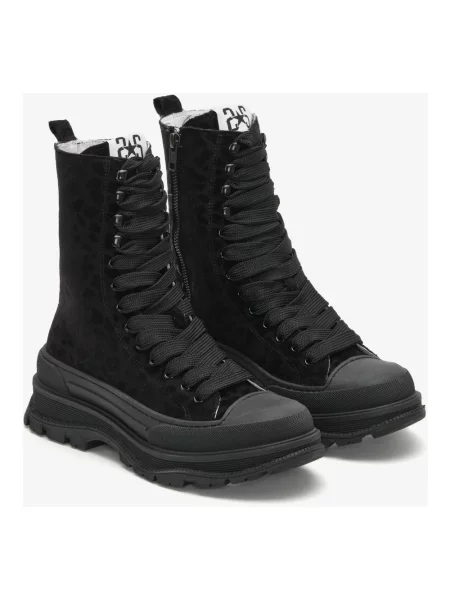 Sneakersy 2star skórzane czarne