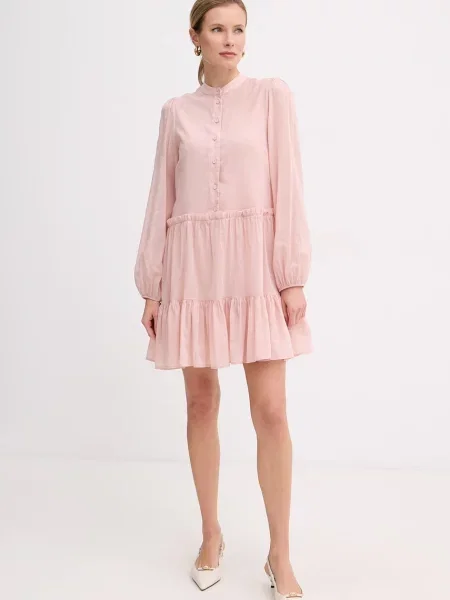 Twinset rochie din roz