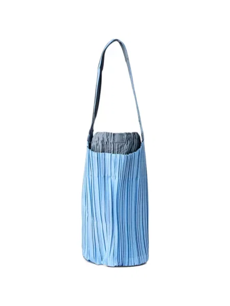 Geantă shopper Pleats Please Issey Miyake albastru