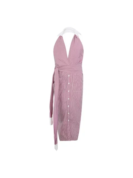 Sukienka midi Moschino różowa