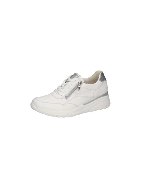 Sneakersy Waldläufer skórzane białe