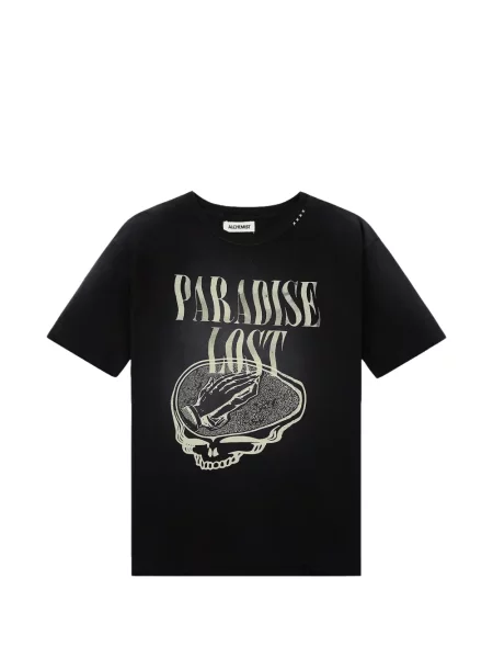 Tricou Alchemist cu imagine negru