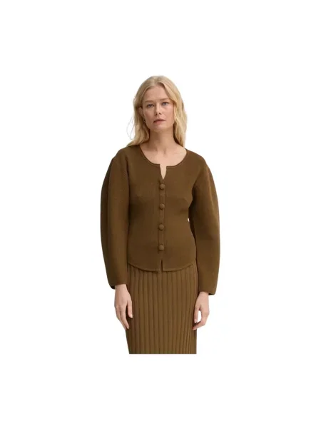 Kardigan By Malene Birger zielony