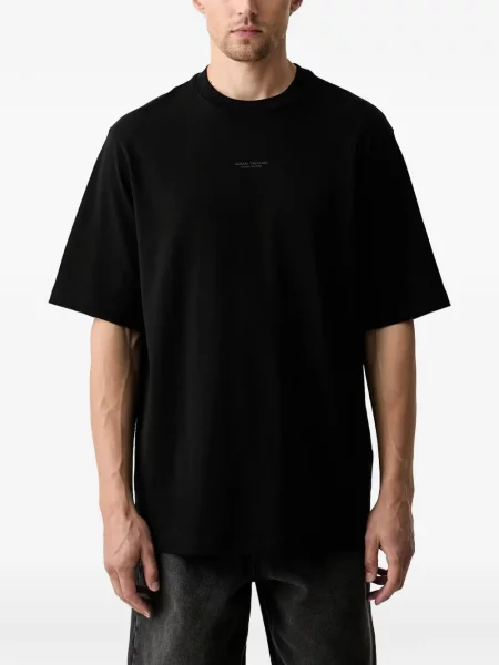 Tricou Armani Exchange cu imagine negru