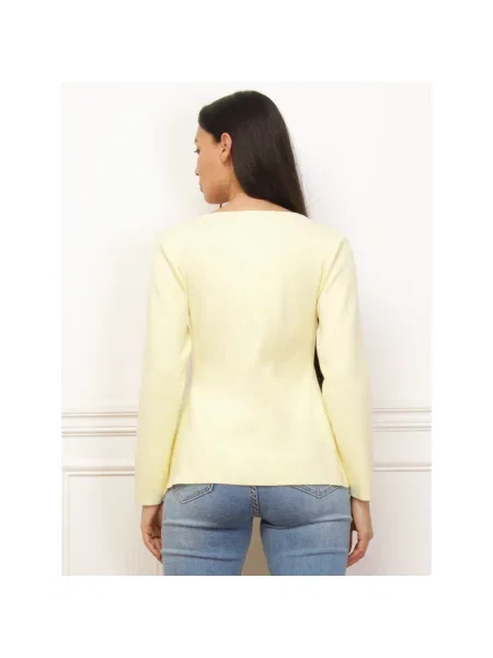 Pulover La Modeuse galben