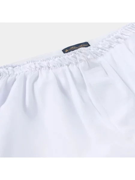 Bokserki Brooks Brothers białe