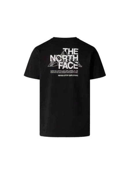 Koszulka The North Face Mountain Sketch Regular tnf black czarna