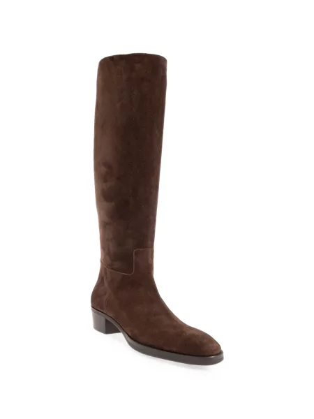 Botine Jimmy Choo din piele de căprioară maro
