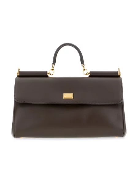 Torebka Dolce And Gabbana brązowa