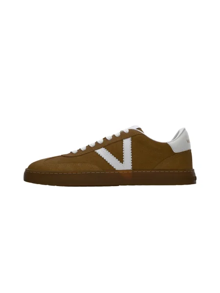 Valentino BAJA sneakers pentru femei din piele întoarsă maro