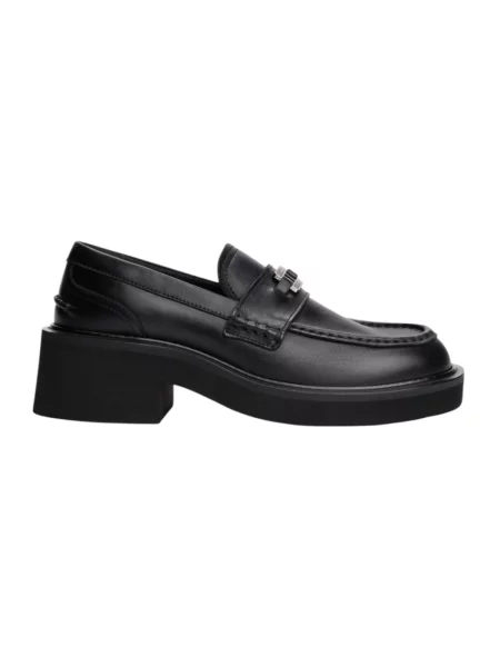 Mokasyny Tommy Jeans na platformie czarne