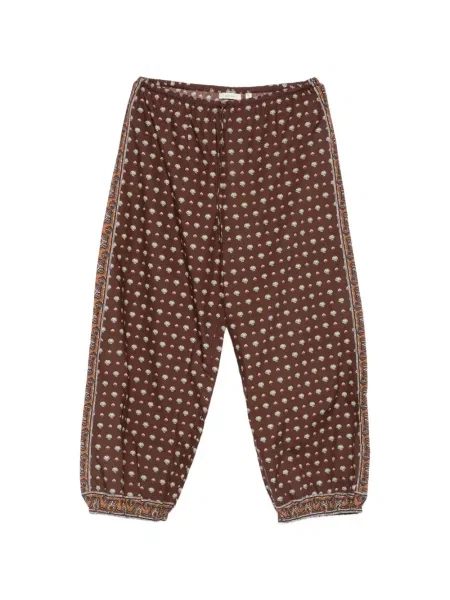 Pantaloni Dôen cu cordon maro