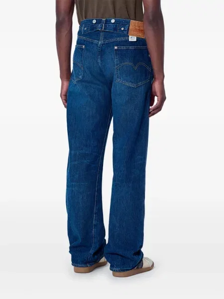 Blugi drepți Levi's® cu autograf albastru