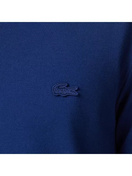 Lacoste Koszulka Polo Smart Paris Z Elastycznej Bawełny granatowa