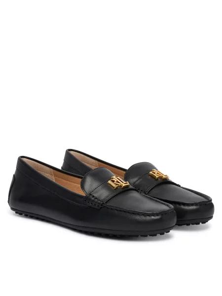 Mokasinke LAUREN RALPH LAUREN crna