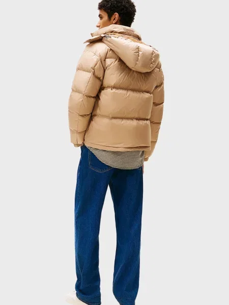 Джинсова куртка Tommy Jeans бежева