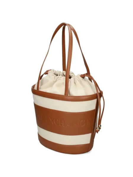 Șnur de strângere geantă bucket Armani Exchange